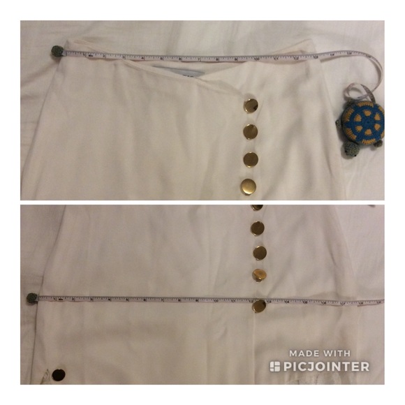 FLAWED [Prabal Gurung] Crossover Lace Insert Skirt - Picture 6 of 11